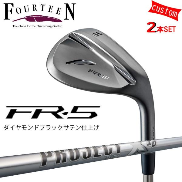 ゴルフクラブ フォーティーン ウェッジ 25モデル FR-5 WEDGE ダイヤモンドブラックサテン...
