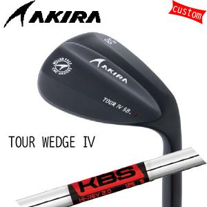 ゴルフクラブ カスタム 23モデル アキラ ツアーウェッジ4 PVD仕上げ 2本セット KBS HIREV 2.0 WEDGE シャフト 特注 AKIRA アキラプロダクツ ツアーウェッジ4｜golfya72