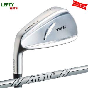 ゴルフクラブ 23モデル レフティーモデル カスタム フォーティーンアイアンセット TB-5 FORGED FOURTEEN GOLF  AMT TOUR WHITE　シャフト｜golfya72