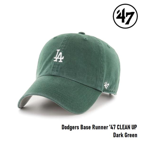 キャップ フォーティセブン &apos;47 Dodgers CLEAN UP Base Runner Dar...