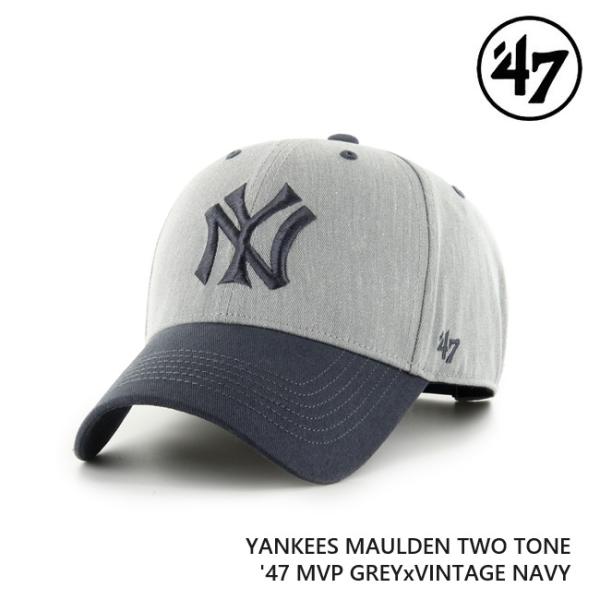 キャップ フォーティセブン &apos;47 MVP Yankees Maulden Two Tone Gra...