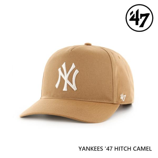 キャップ フォーティセブン &apos;47 HITCH Yankees Basic Camel MLB CA...