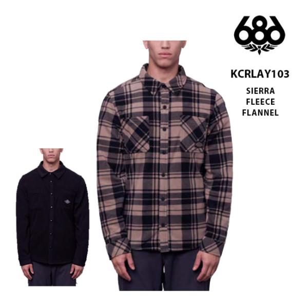 ネルシャツ 686 SIX EIGHT SIX SIERRA FLEECE FLANNEL 23-2...