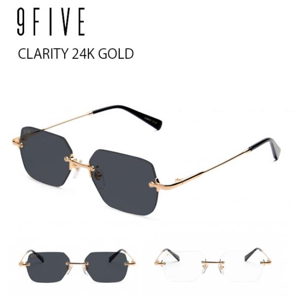 サングラス ナインファイブ 9five CLARITY LITE 24K GOLD スケート HIP...