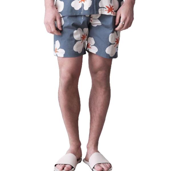 ショートパンツ BANKS JOURNAL OKI FLORAL WALKSHORT バンクス バン...