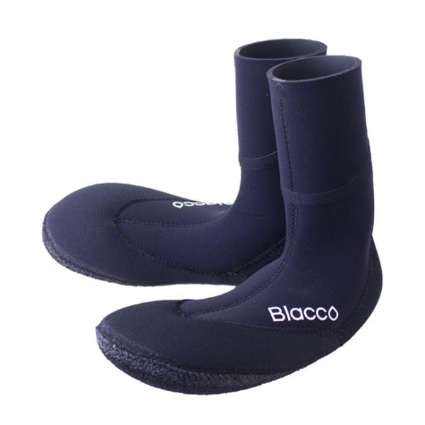 軽量 速乾性サーフブーツ Blacco 3mm EX BOOTS ANα  冬用サーフブーツ グロー...