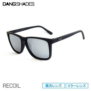 サングラス DANG SHADES ダン・シェイディーズ RECOIL / Black x Chrome Mirror Polarized(vidg00400)｜golgoda