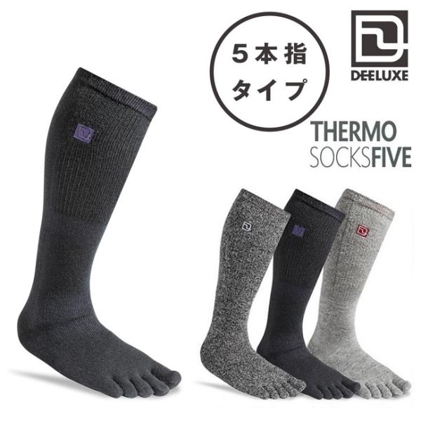 ソックス DEELUXE Thermo Socks Five 5本指 ディーラックス サーモソックス...