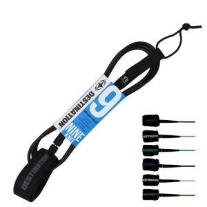 リーシュコード DESTINATION デスティネーション DOUBLE SWEIVEL LEASH MATT MEDIUM 9 KNEE (ひざ下用) ロングボード用｜GOLGODAヤフーショップ
