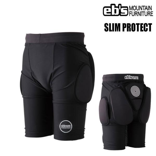 プロテクター eb&apos;s エビス SLIM PROTECT ケツパッド お尻プロテクター スノボ メン...