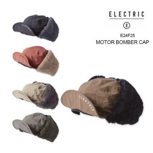 キャップ ELECTRIC エレクトリック MOTOR BOMBER CAP 23-24スノーボード 防寒 帽子｜golgoda