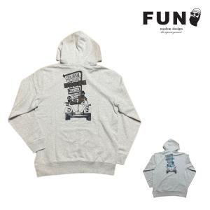 パーカー FUN for MODEM DESIGN / MOTEL HOODIE ファン モデムデザ...