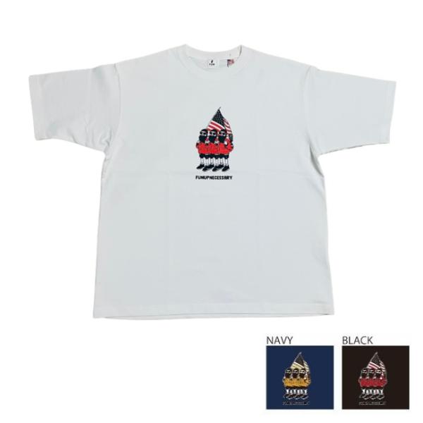 Tシャツ FUN for MODEM DESIGN USA OJI S/S TEE WHITE ファ...