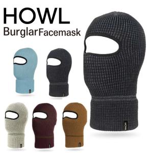 予約 HOWL ハウル Burglar Facemask バーグラー フェイスマスク 26-27 メンズ レディース バラクラバ ニット 正規品
