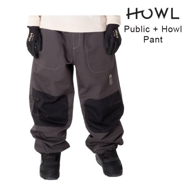 ハウル パンツ PUBLIC+HOWL PANT パブリック コラボモデル スノーボードウェア メン...