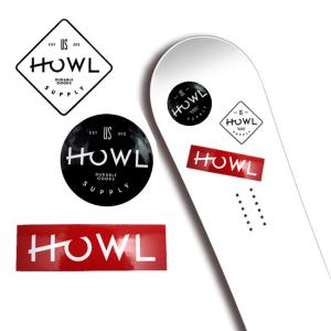 ステッカー HOWL ハウル STICKER スノーボード用...