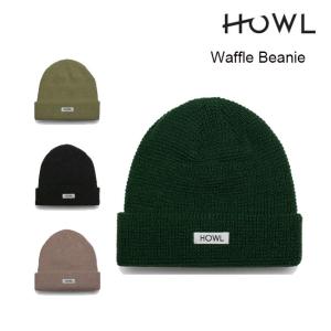 ハウル ビーニー HOWL WAFFLE BEANIE 23-24 ワッフルビーニー スノーボード ニット帽 帽子｜golgoda