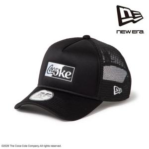 ニューエラ キャップ NEW ERA 9FORTY A-Frame Trucker Coca-Cola Black GOLF コカ・コーラ ブラック ゴルフ 15154770 春 夏 秋｜GOLGODAヤフーショップ
