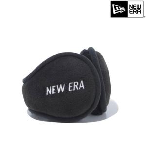 ニューエラ イヤーマフ NEWERA 耳あて Ear Muffs NEW ERA ロゴ ブラック｜golgoda