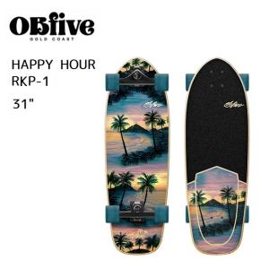 サーフスケート OBFIVE オービーファイブ HAPPY HOUR SURF SKATE 31 (RKP-1) サーフスケート コンプリート サーフィンの商品画像