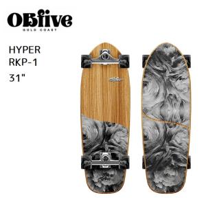 【新品】OBFIVE BLACKER RKP サーフスケート　最安値 サーフスケート OBFIVE オービーファイブ BLACKER SURF SKATE 31 (RKP