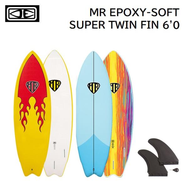 ソフトボード OCEAN&amp;EARTH MR EPOXY-SOFT SUPER TWIN FIN 6&apos;...