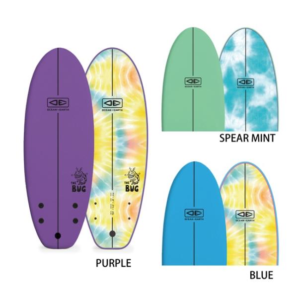 ソフトボード OCEAN&amp;EARTH THE BUG SOFT 4'0 子供用 サーフボード サーフ...