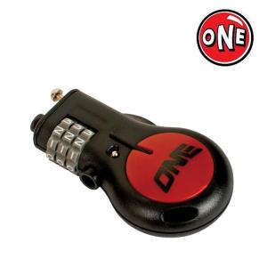 ケーブルロック ONEBALL BOMB LOCK スノーボード盗難防止ワイヤー 鍵 ワイヤーロック