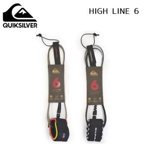 リーシュコード QUIKSILVER クイックシルバー HIGH LINE LEASH 6 SHORTBOARD ショートボード サーフィン｜golgoda