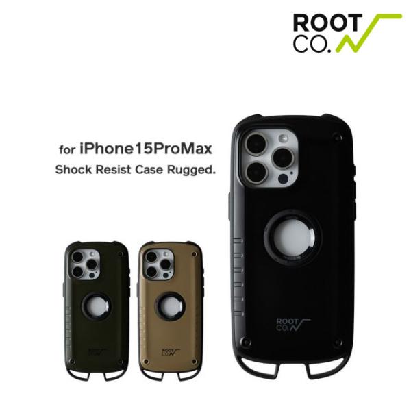 iPhone15ProMax 専用ケース ROOT CO. ルート コー GRAVITY Shock...