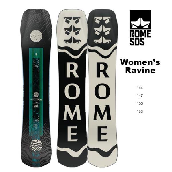 スノーボード  ローム ROME SDS WOMEN&apos;S RAVINE 23-24 レディース ラヴ...