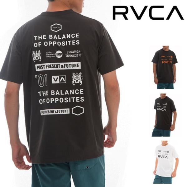 ラッシュガード RVCA ALL BRAND SS TEE 半袖Tシャツ メンズ ルーカ 