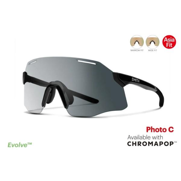 サングラス スミス SMITH PivLock Vert Black / CP Photo C to...