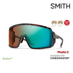 サングラス スミス SMITH Pursuit / Matte Tortoise/ CP Glacier Photo Copper Opal Mirror / ASIA FIT パーシット スポーツサングラス ロードレース MTB