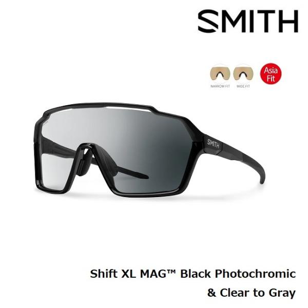 サングラス スミス SMITH Shift XL MAG Black (Photochromic C...