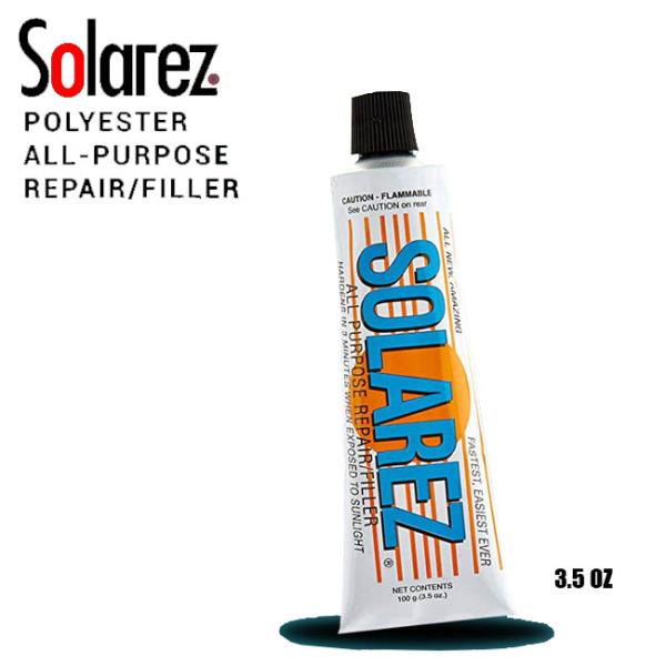 サーフボードリペア SOLAREZ CLEAR 3.5oz ソーラーレズ クリア サーフボード修理剤...