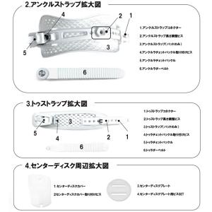 スペアーパーツ UNION トゥストラップ長さ...の詳細画像5
