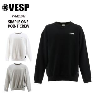 べスプ トレーナー VESP SIMPLE ONE POINT CREW(VPMS1007) 21-22