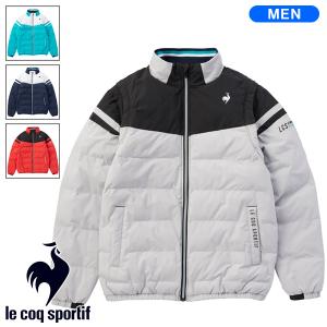 ルコックゴルフ メンズ ストレッチフォーサー 中わたヒートナビ2WAYブルゾン