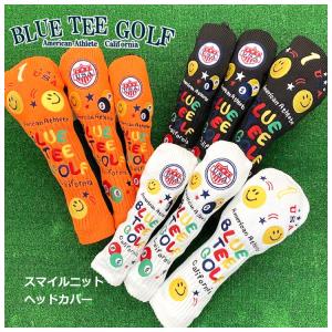 ブルーティーゴルフ スマイル ニットヘッドカバ...の詳細画像1