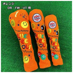 ブルーティーゴルフ スマイル ニットヘッドカバ...の詳細画像3