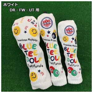 ブルーティーゴルフ スマイル ニットヘッドカバ...の詳細画像4