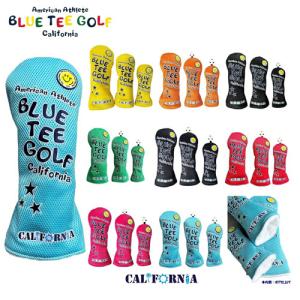 ブルーティーゴルフ メッシュスマイル ヘッドカバー BLUE TEE GOLF BTG-HC037｜golkin