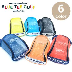 ブルーティーゴルフ ナイロン メッシュシューズケース BLUE TEE GOLF SC-001｜golkin