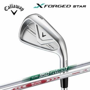 キャロウェイ ゴルフ Callaway エックス フォージド スター アイアンセット 5本組（＃6〜PW） X FORGED STAR IRONS 26 メンズ 2026年モデル