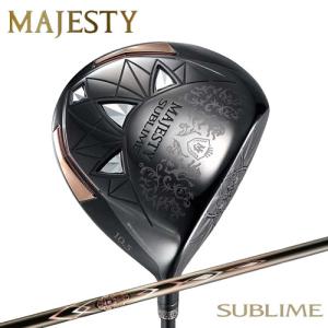 マジェスティゴルフ 2023年モデル マジェスティ サブライム ブラック ドライバー LV935 シャフト MAJESTY SUBLIME BLACK｜golkin