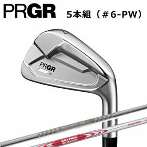 PRGR（プロギア） 02 アイアンセット 5本組（#6〜9、P） シャフト