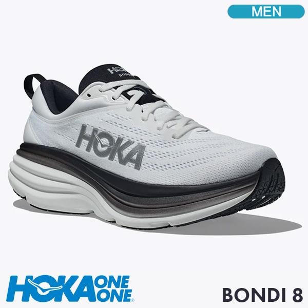 ホカオネオネ ランニングシューズ HOKA ONE ONE M BONDI 8 ボンダイ 8 ホワイ...