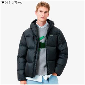 ラコステ メンズ バックステッチダウンジャケッ...の詳細画像1