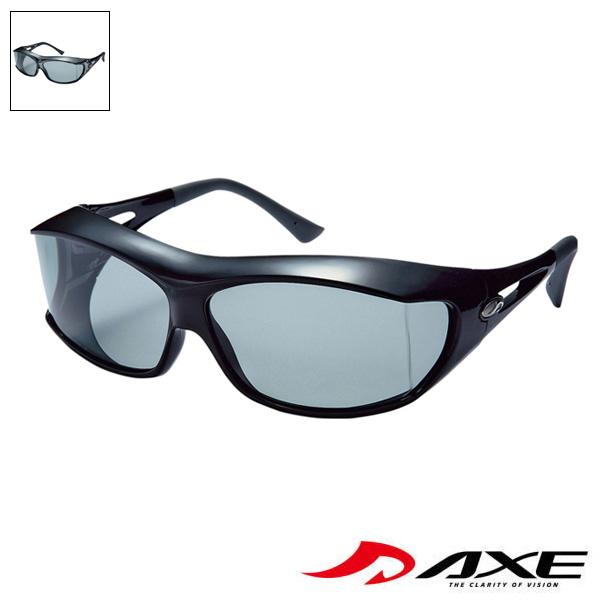 AXE アックス サングラス 偏光レンズ メガネの上から掛けられる サングラス UVカット SG-6...